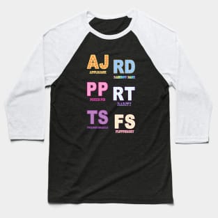 My little Pony - Elements of Harmony Initials V2 Baseball T-Shirt